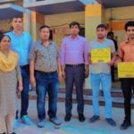 चालक परिचालकों का सम्मान समारोह मुरादाबाद में आयोजित कार्यक्रम का दृश्य