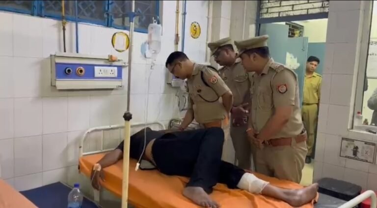 नारकोटिक्स तस्कर पुलिस मुठभेड़ मुरादाबाद