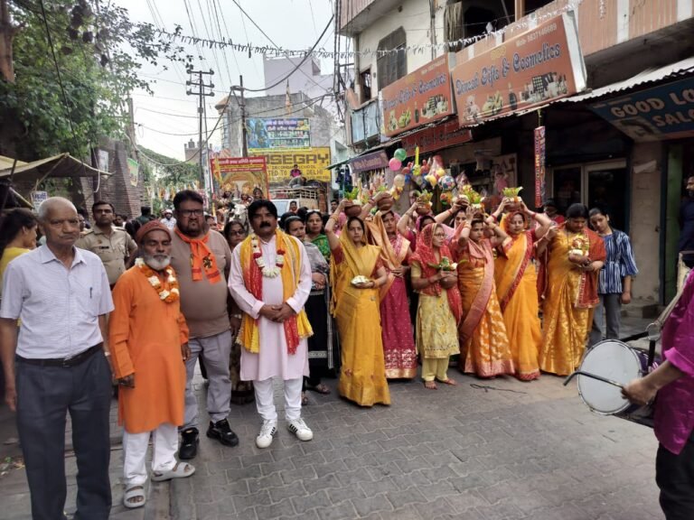 हनुमान जन्मोत्सव शोभायात्रा मुरादाबाद