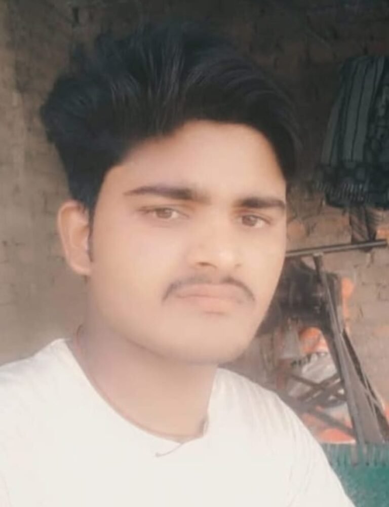 युवक राजीव की तस्वीर