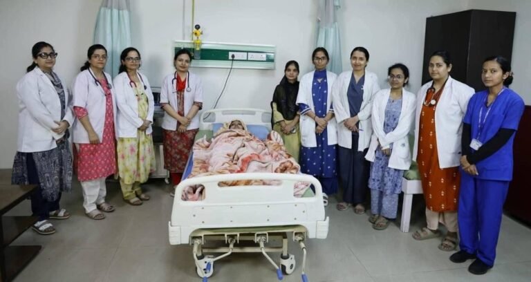 TMU अस्पताल मुरादाबाद में संभल की महिला ने 5 दिन में 4 बच्चों को जन्म दिया