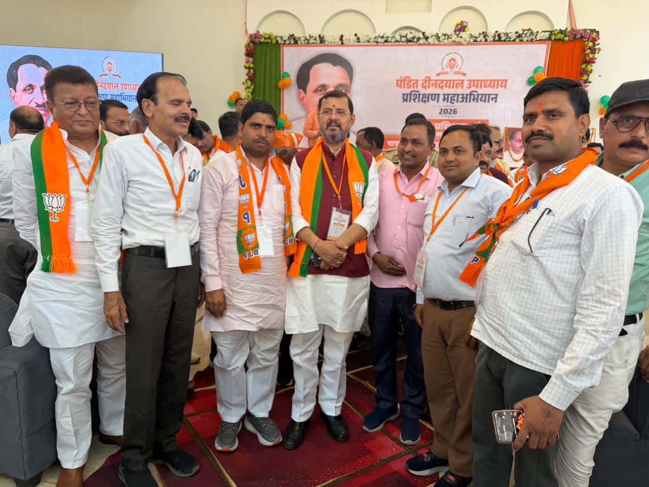 भाजपा मुरादाबाद जिला प्रशिक्षण वर्ग 2026 में शामिल कार्यकर्ता